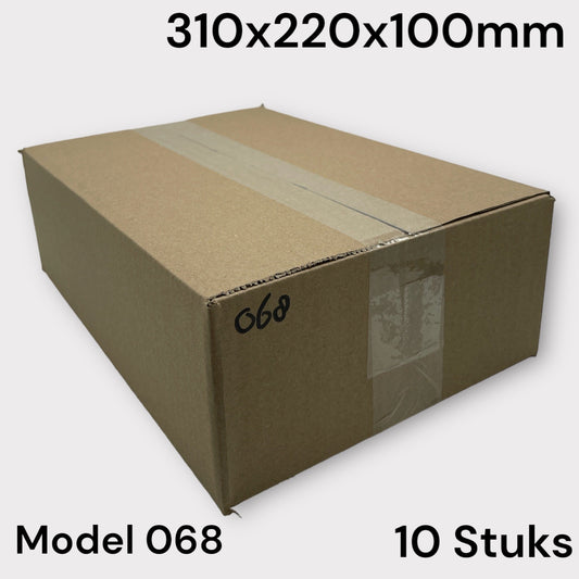 Verzend Doos Bruin Model 068 310x220x100mm 10 Stuks