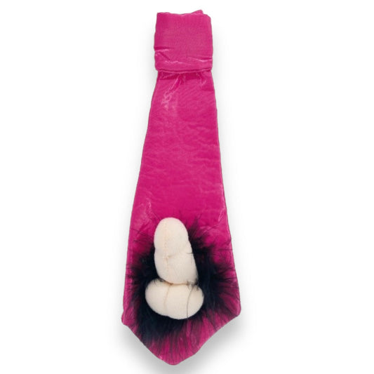 Roze Stropdas Met Piemel - Een Unieke en Grappige Accessoire voor Feestelijke Gelegenheden!