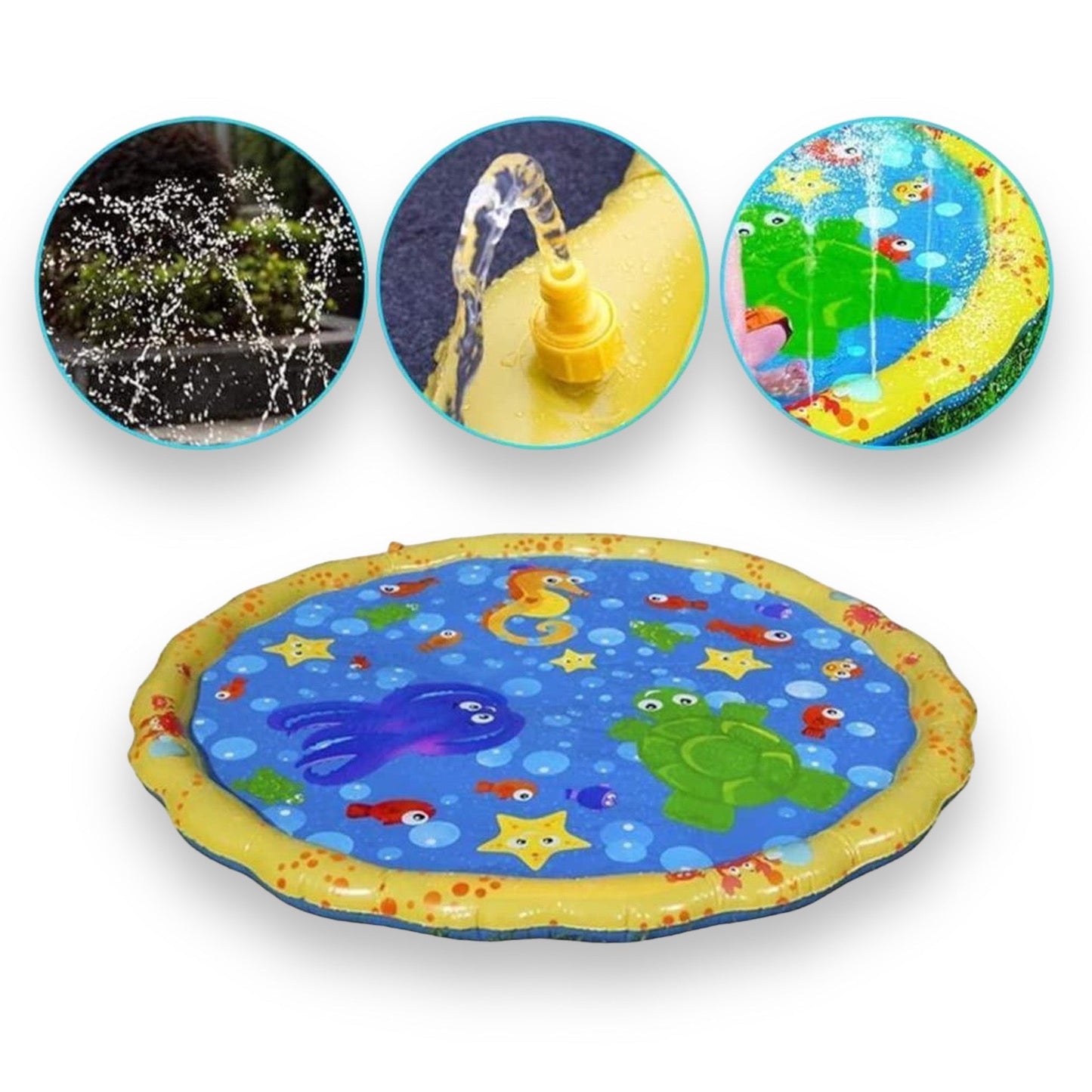 Banzai Sprinkle 'N Splash Waterspeelmat - Perfect voor peuters om op een speelse manier aan water te wennen