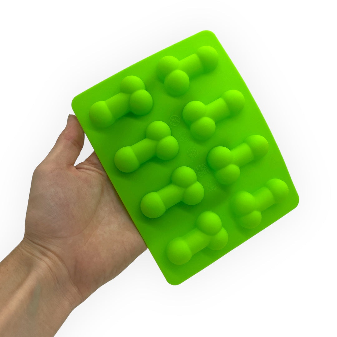 Maak je Feestjes Opwindender met de Kinky Pleasure Piemel IJsblokjes Maker 7 Kleuren