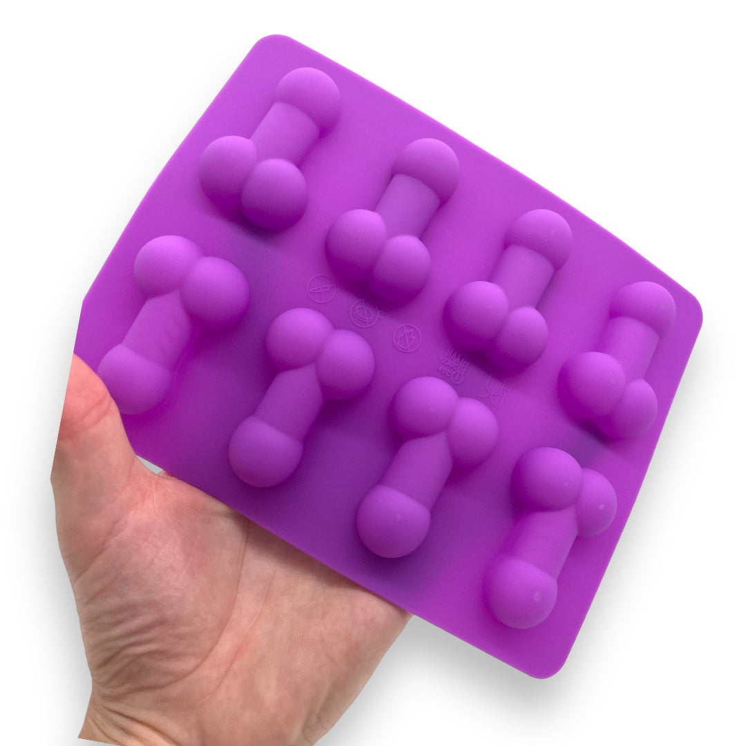 Maak je Feestjes Opwindender met de Kinky Pleasure Piemel IJsblokjes Maker 7 Kleuren