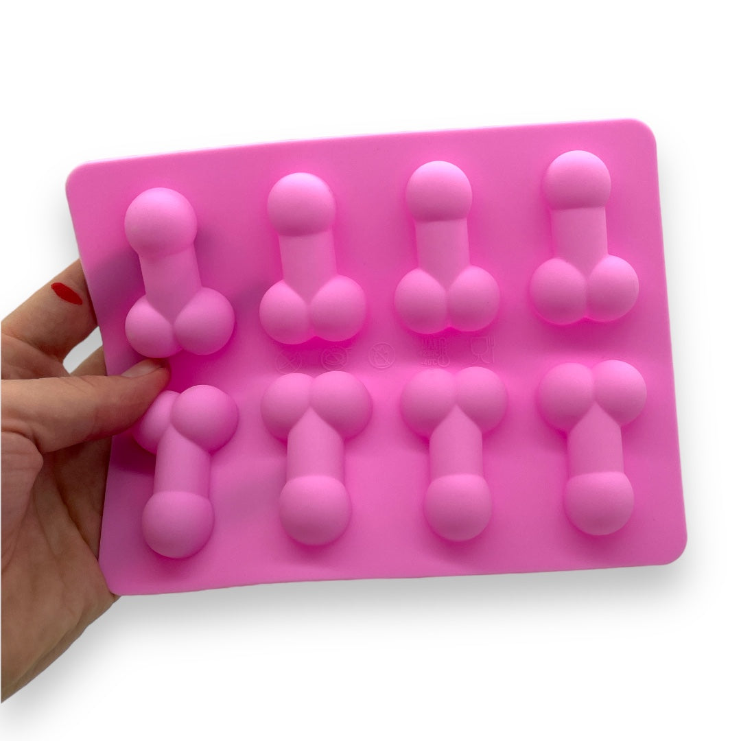 Maak je Feestjes Opwindender met de Kinky Pleasure Piemel IJsblokjes Maker 7 Kleuren