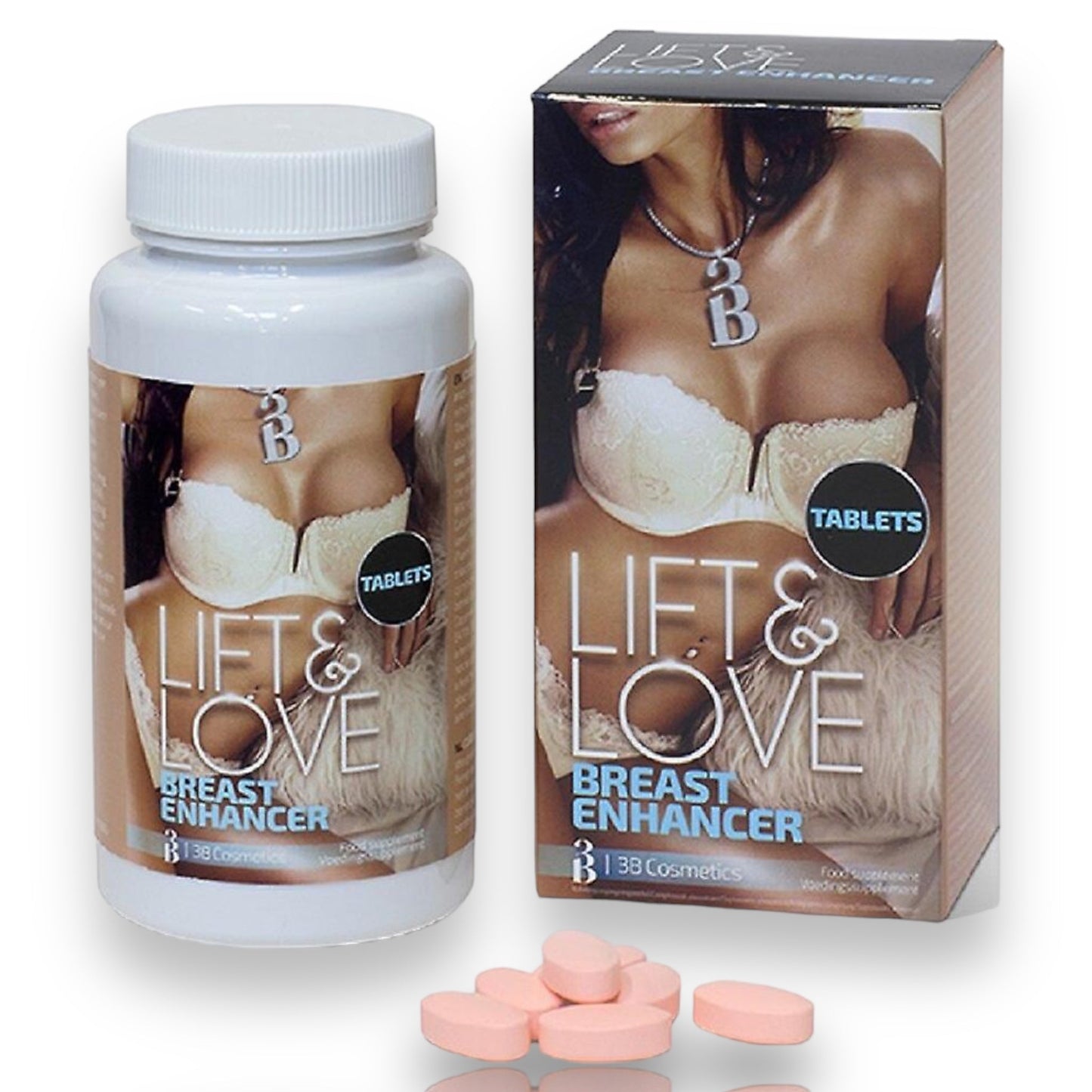 Cobeco Lift & Love Breast Enhancer Tablets  - Lifting Bigger Tits Cream