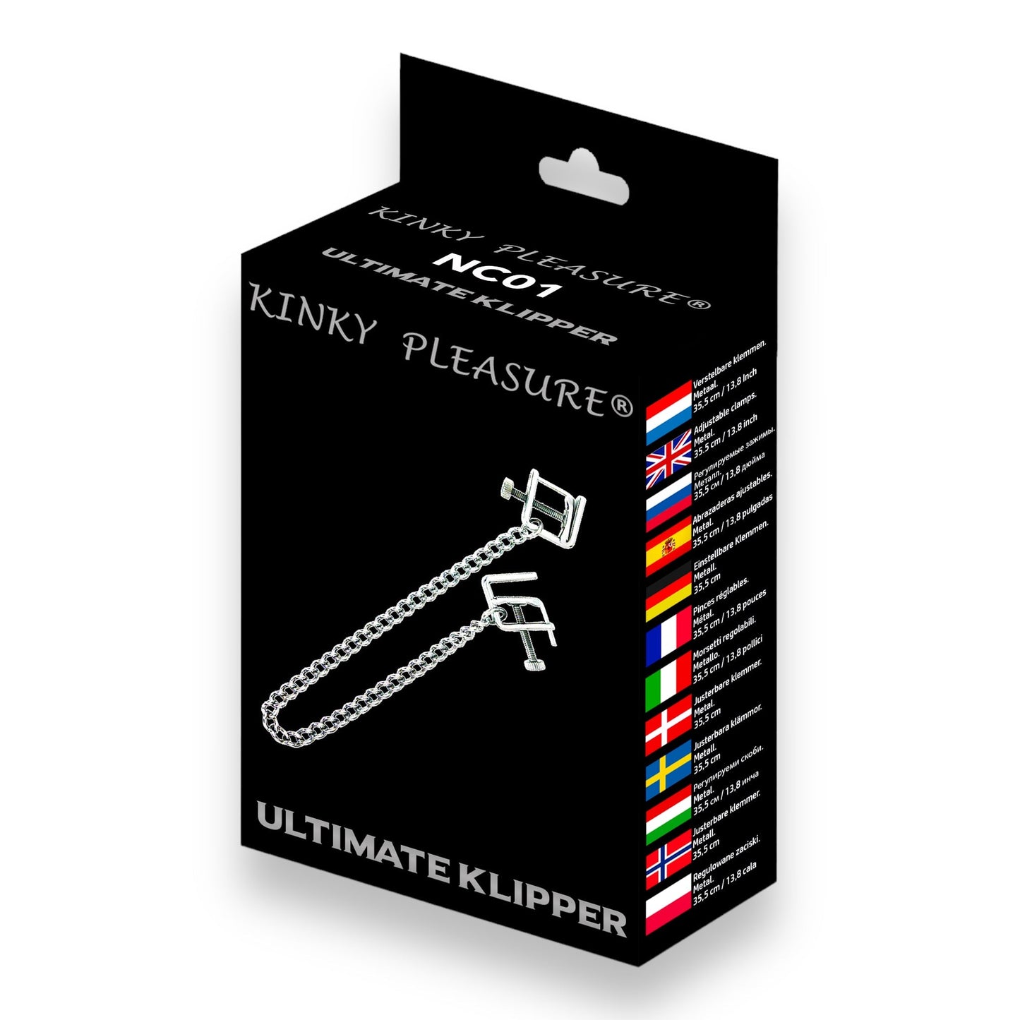 Ultimate Klipper - Kinky Clamps - Zware Versie - Nipple Clamps - Stijlvolle Kleurdoos