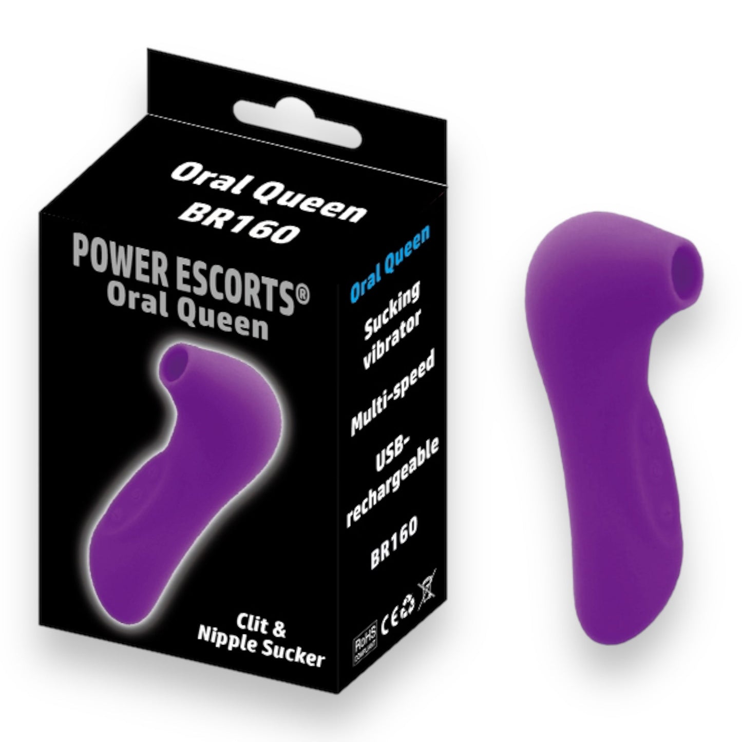 Zuig Vibrator Perfect Voor De Clit En De Tepels in 3 Verschilende Kleuren van Power Escorts