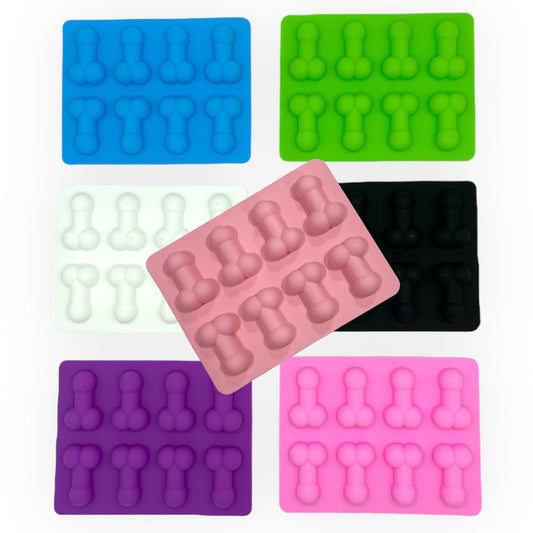Penis Bak-/Ijsvorm - 7 Kleuren