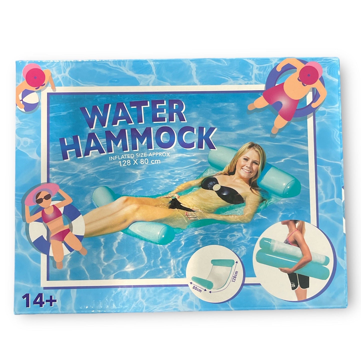 Water Opblaas Hangmat 5 Kleuren 128x80cm