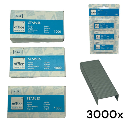 Office Supplies 3000 Stuks Nietjes