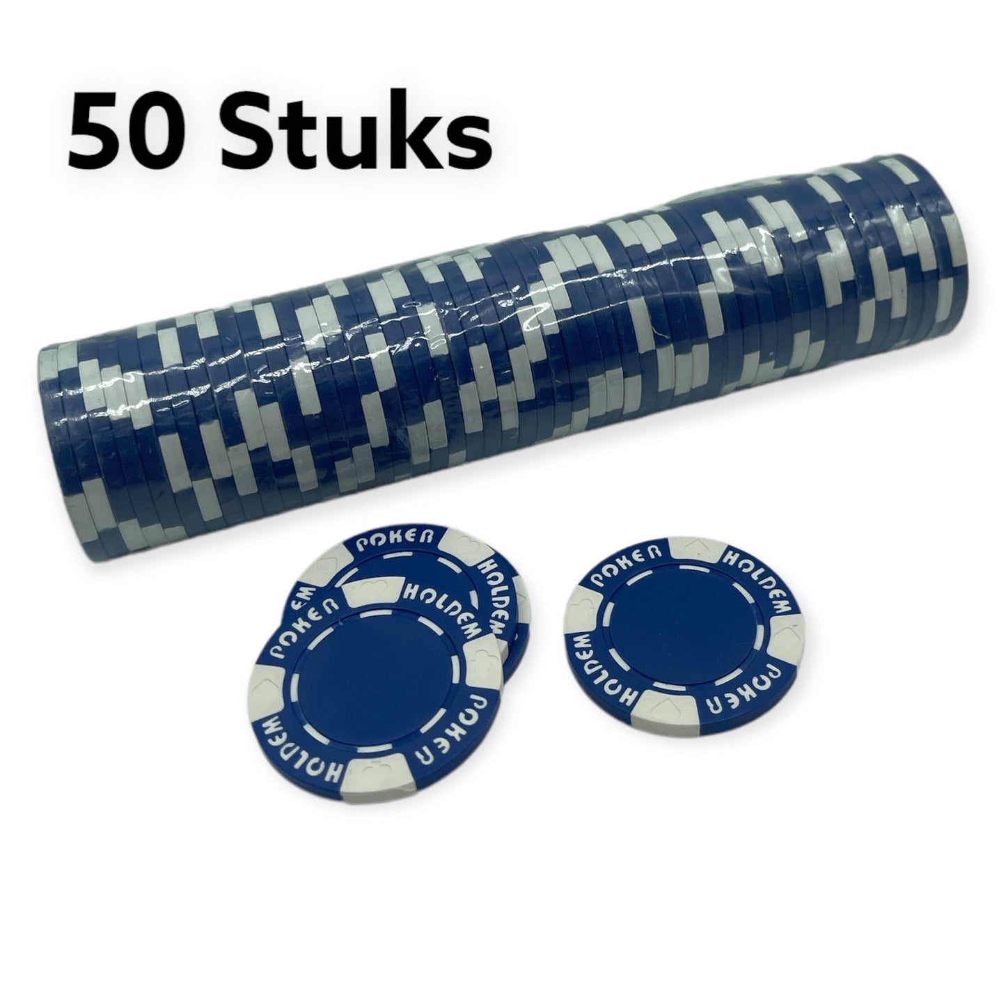 Poker Fiches 50 Stuks 6 Kleuren