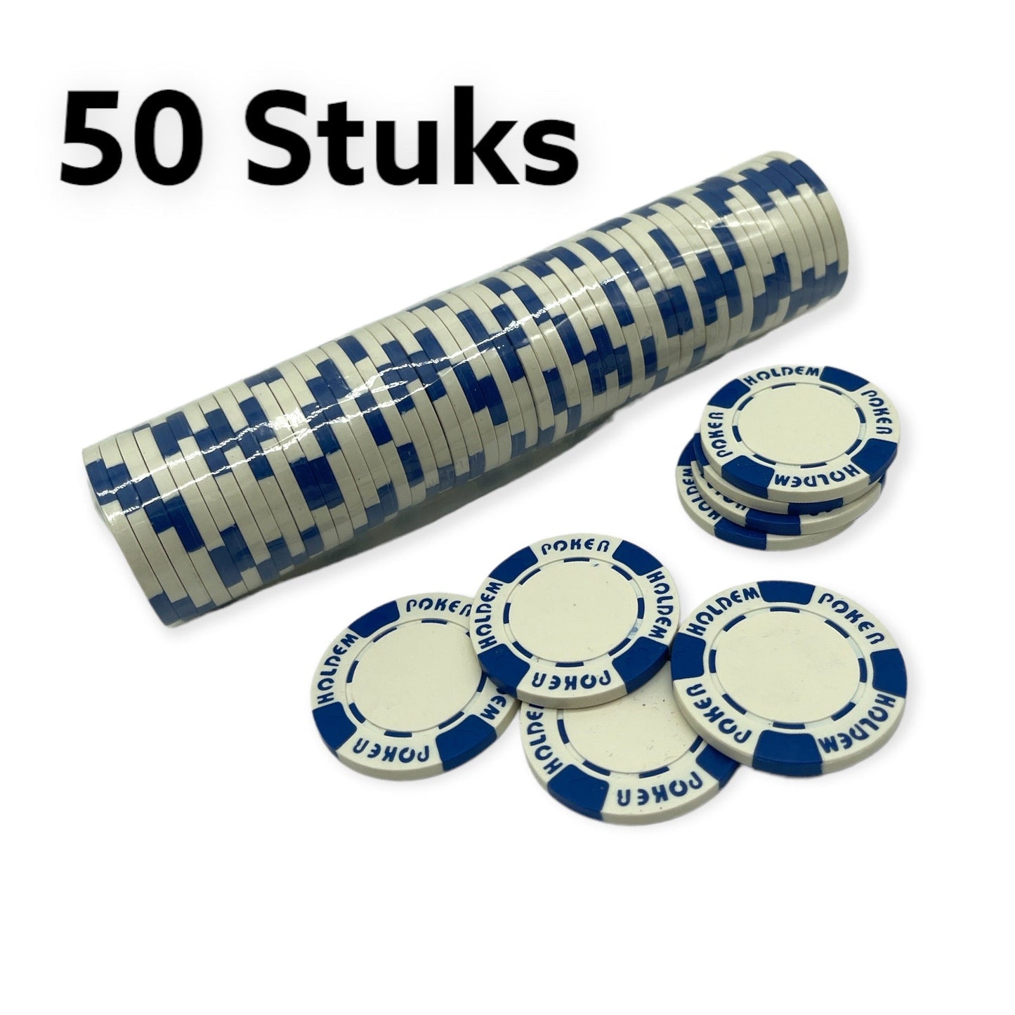 Poker Fiches 50 Stuks 6 Kleuren