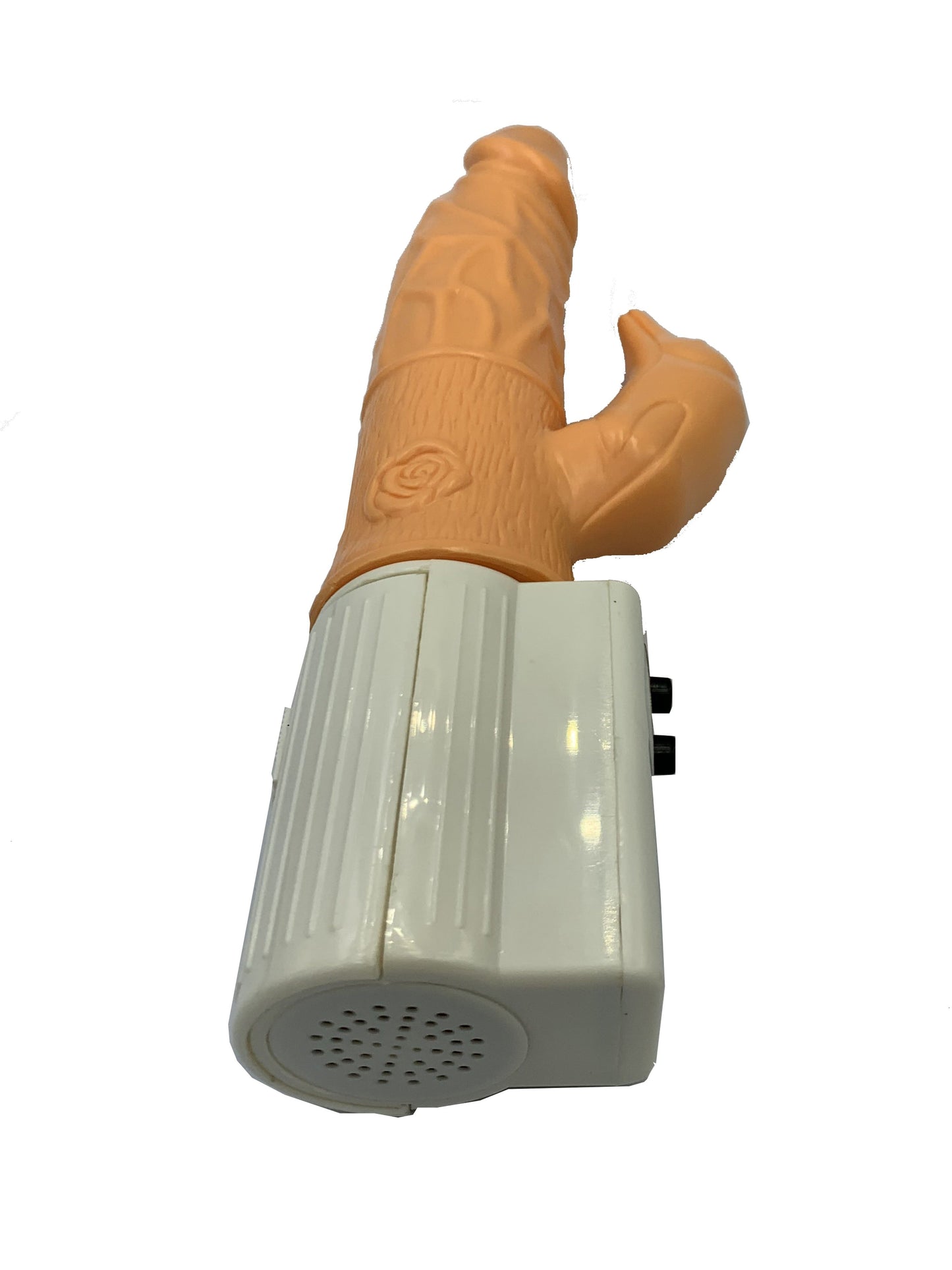 Power Escorts - BR240 - Dril-Boy XL - Big size 23 cm - Multiple Vibrations - Seperate Clitoris Stimulator - Flesh - Colour Box