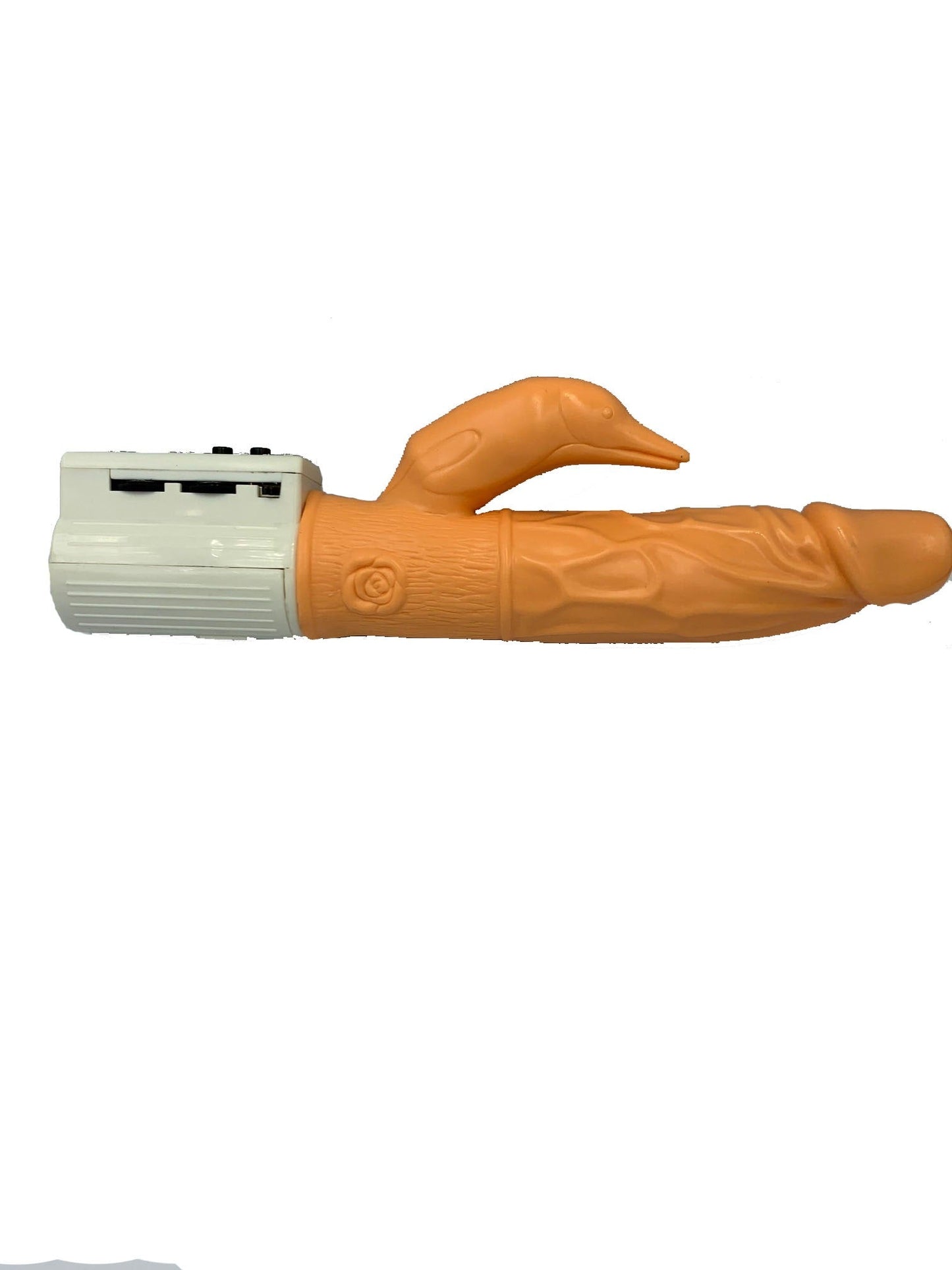 Power Escorts - BR240 - Dril-Boy XL - Big size 23 cm - Multiple Vibrations - Seperate Clitoris Stimulator - Flesh - Colour Box