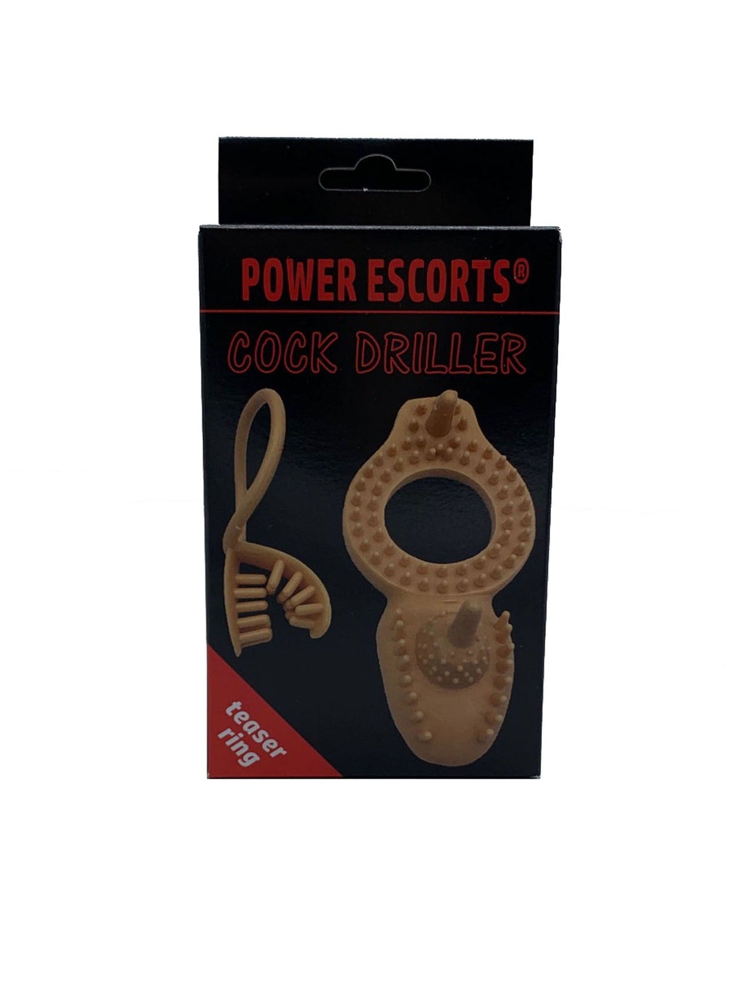 Power Escorts - BR238 - Cock Driller - Teaser Ring - Ultra Flexibile