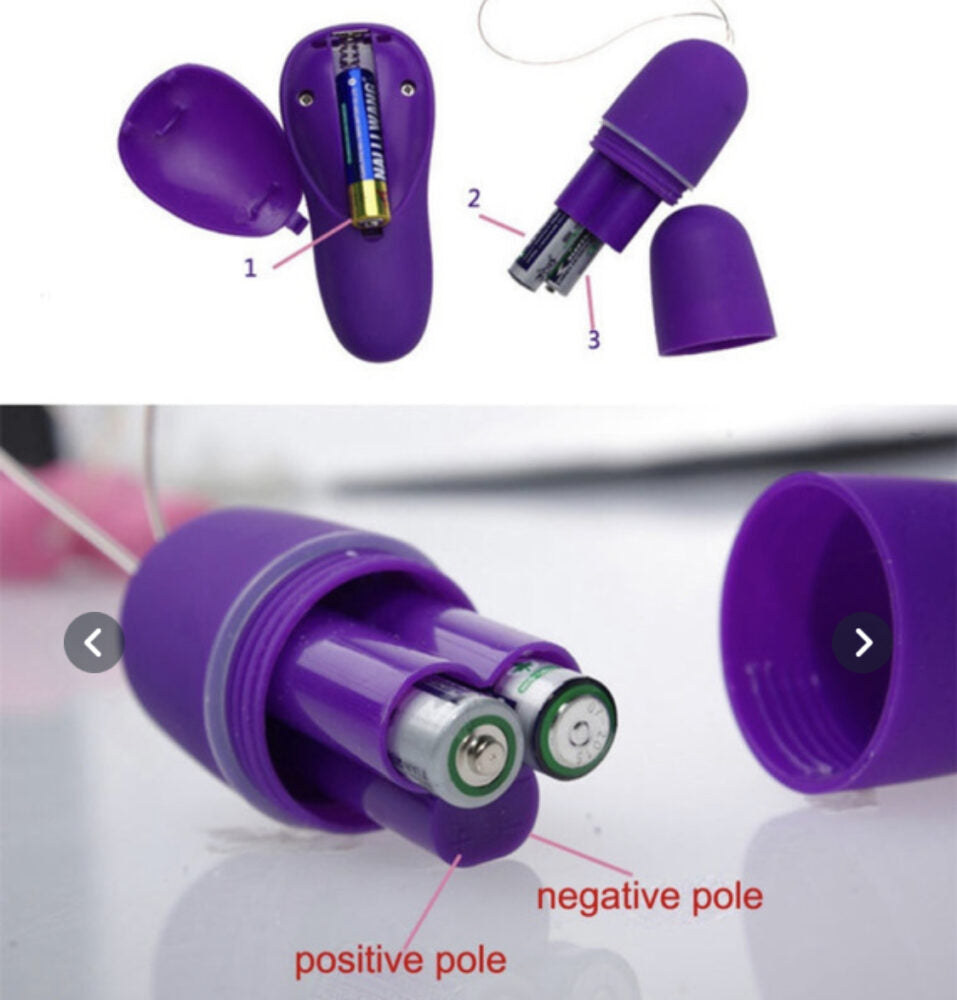 Power Escorts Raptor Remote Egg BR41 Purple - Runs on normal AAA batteries NEW ARRIVAL