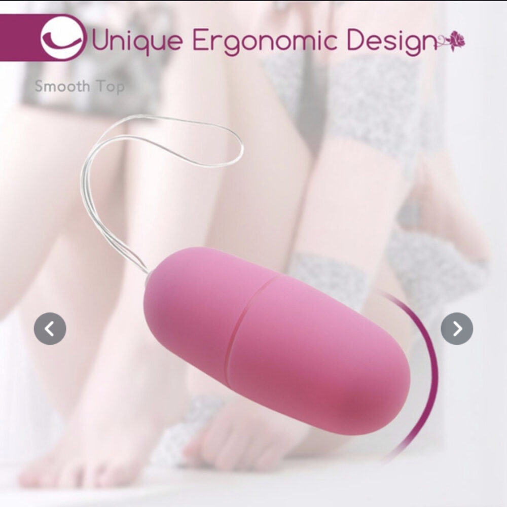 Power Escorts T-Rex Remote Egg BR66 Pink - 10 Speed