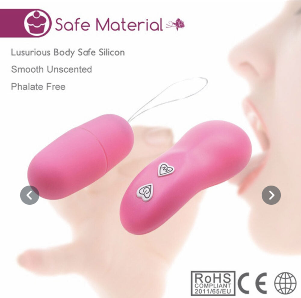 Power Escorts Raptor Remote Egg Vibrerend Ei - Roze