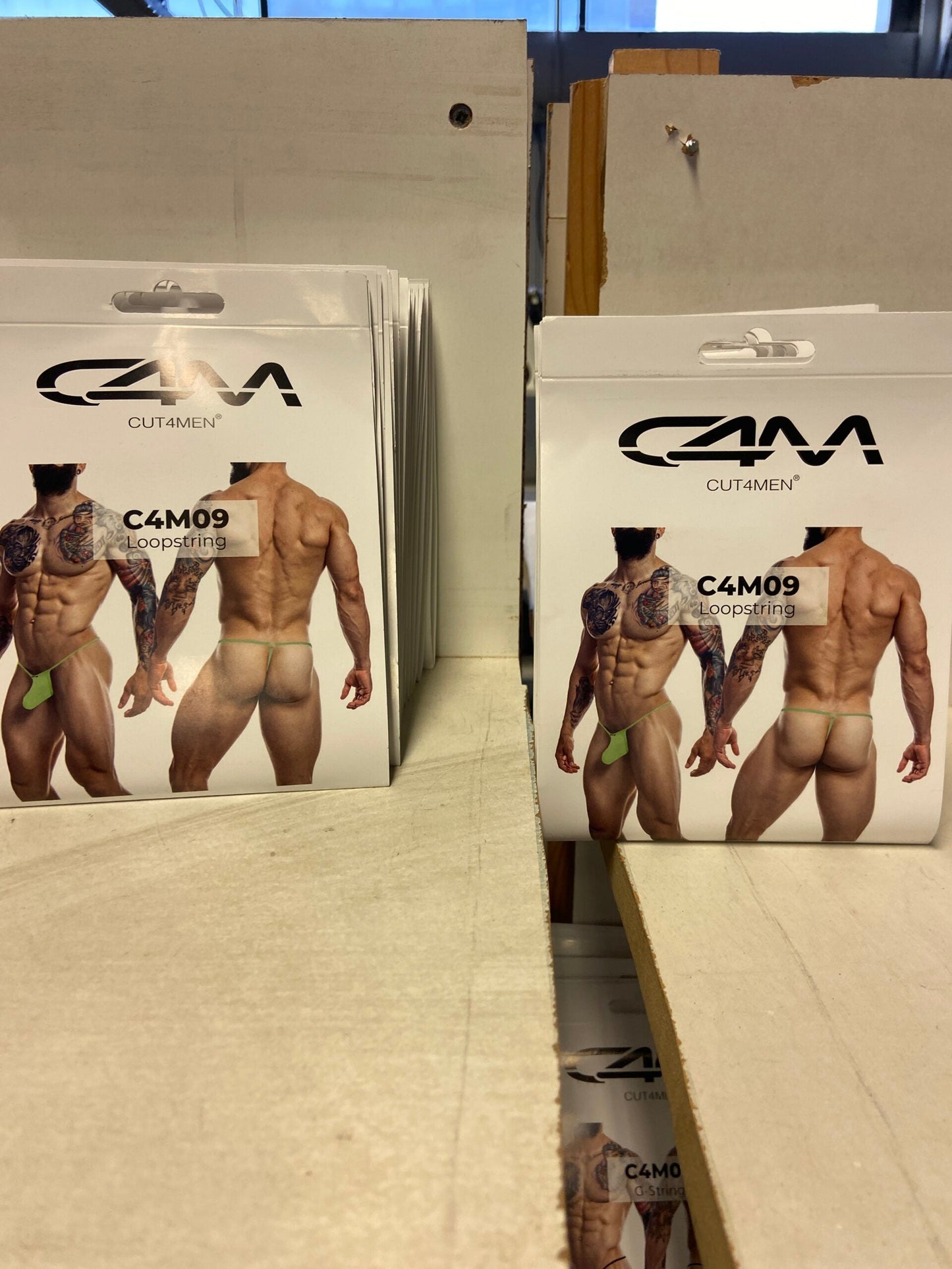 CUT4MEN - C4M09 - Loopstring Pouch Men Underwear - 8 Pieces - 4 Models - 2 Sizes - 1 Piece