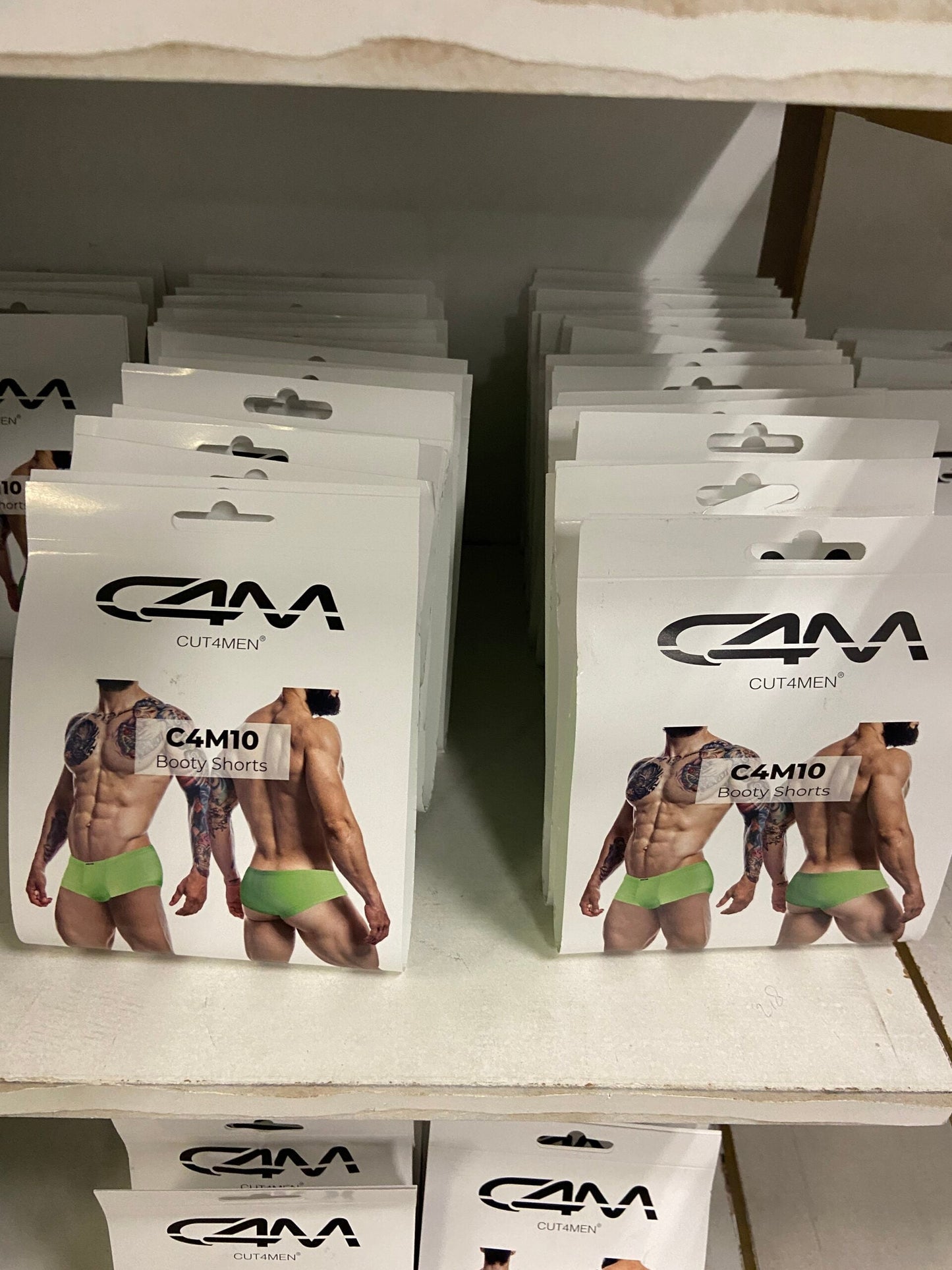 CUT4MEN - C4M10 - Body Short Men Underwear - 8 Pieces - 2 Colours - 4 Sizes - 1 Piece