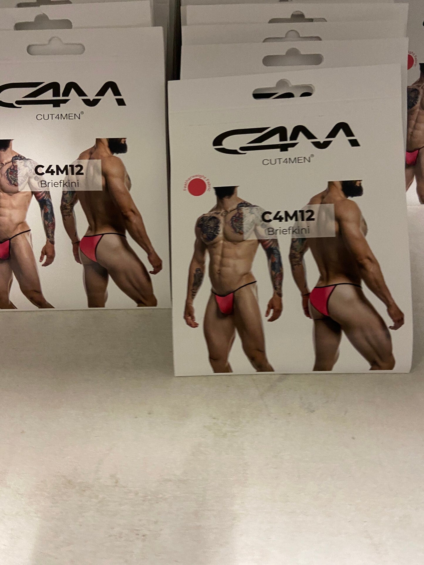 CUT4MEN - C4M16 - Briefkini Men Underwear - 16 Pieces - 4 Colours - 4 Sizes - 1 Piece