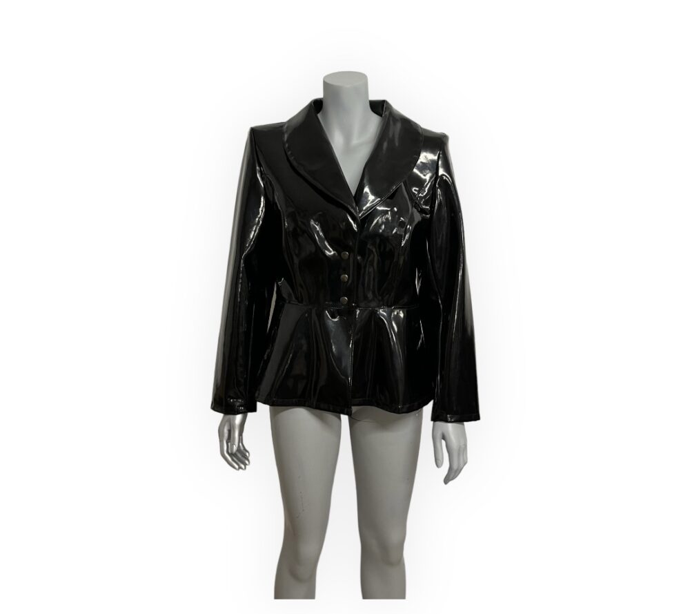 Power escorts - lacquer coat short -  Size M - LL156