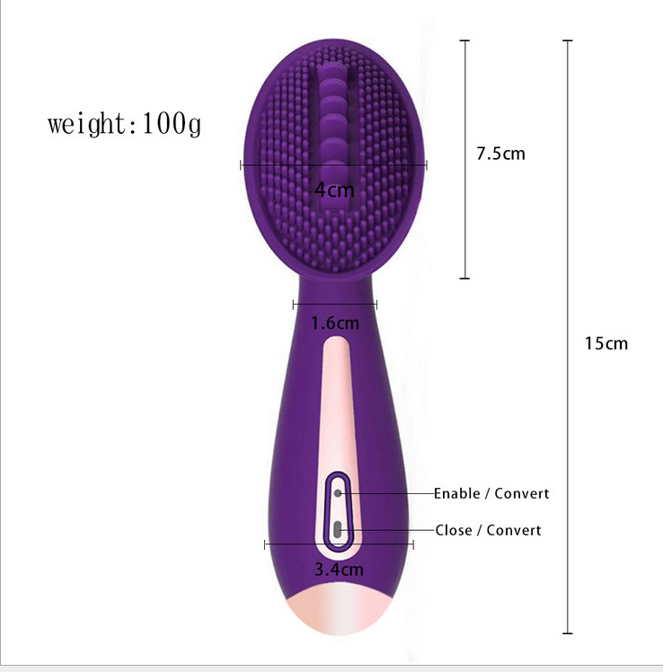 Power Escorts - BR180 - Clit Explorer - Clit & G Spot Vibrator - Rechargeable - Silicone - 15 CM - Purple