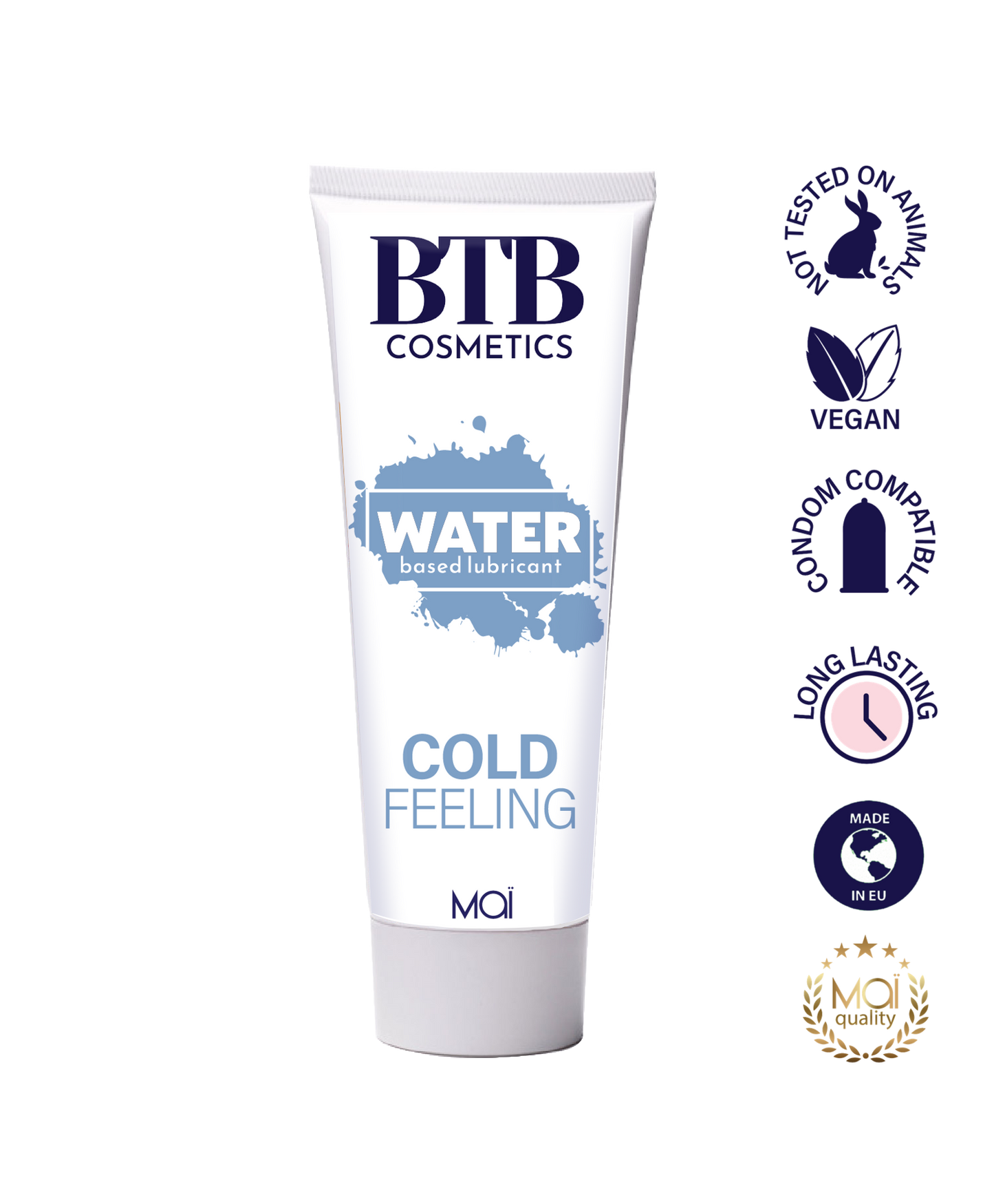 BTB Cosmetics Vegan Cool Feeling Water Based Lubricant 100 ML - LT2404
