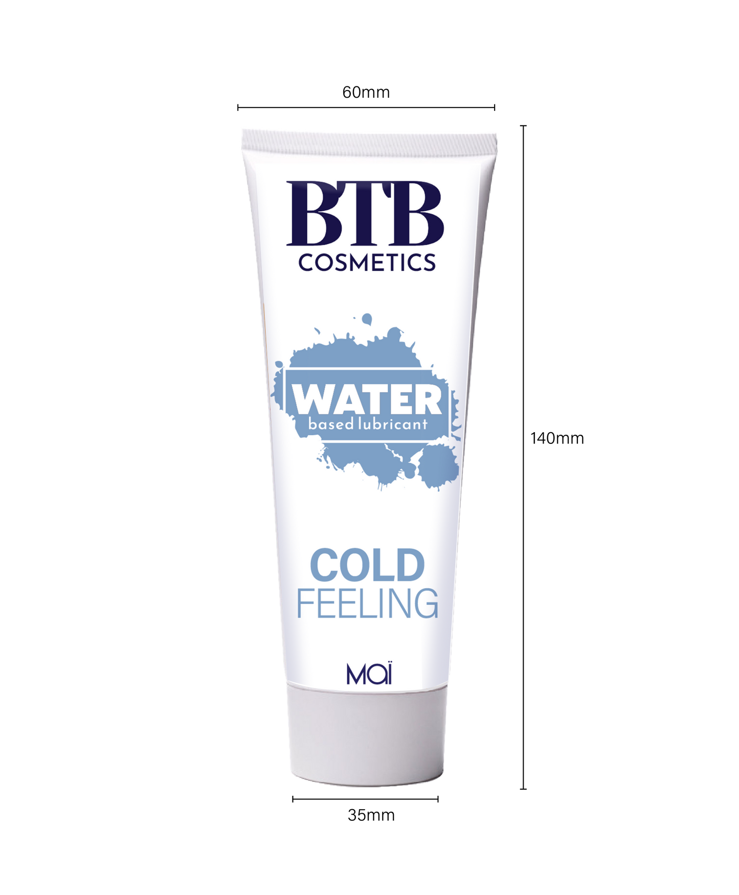 BTB Cosmetics Vegan Cool Feeling Water Based Lubricant 100 ML - LT2404