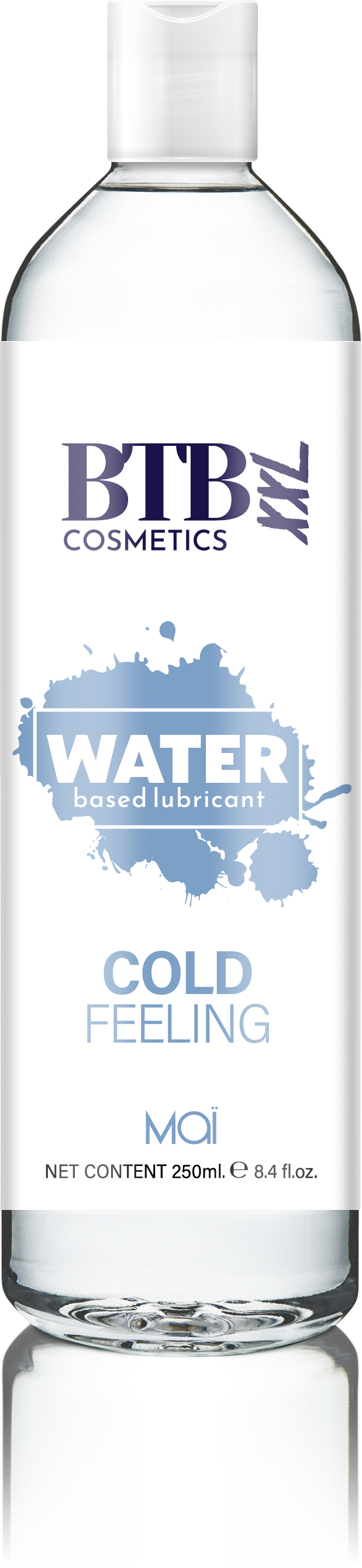 BTB Cosmetics Vegan Cool Feeling Water Based Lubricant XL 250 ML - LT2414