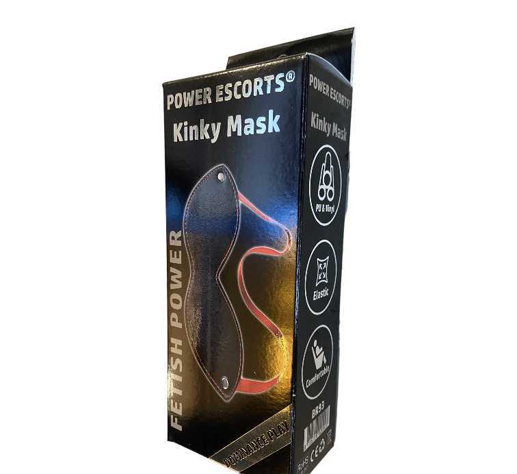 Power Escorts BR93 - Kinky Mask - Black - Fetish Power