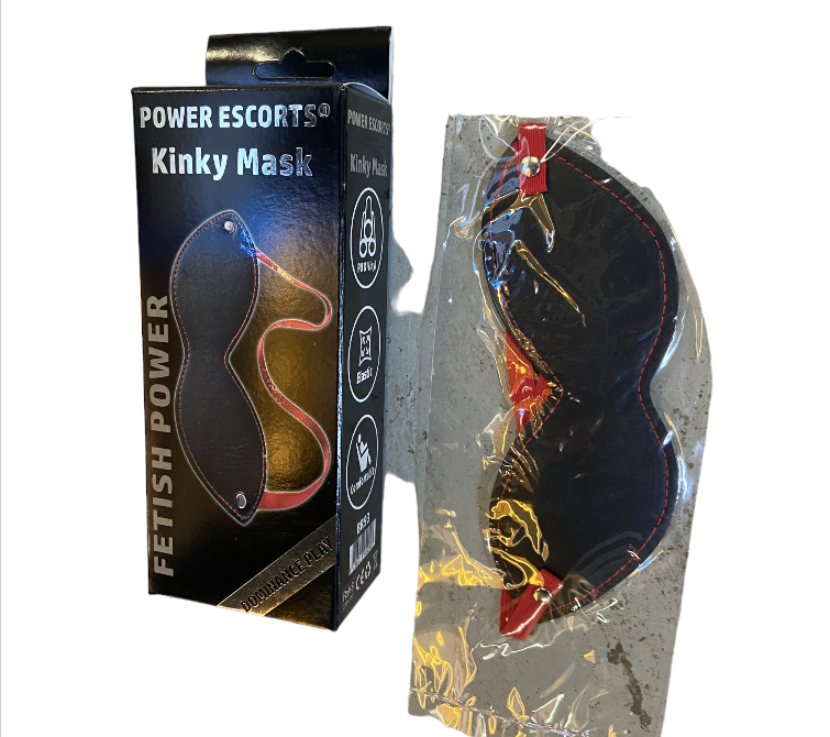 Power Escorts BR93 - Kinky Mask - Black - Fetish Power