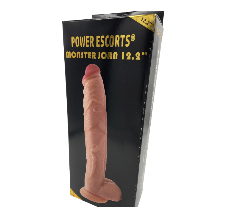 Power Escorts Monster John 12,2'' Mega Realistic Dildo 31 CM - BR231 Flesh