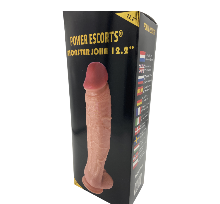 Power Escorts Monster John 12,2'' Mega Realistic Dildo 31 CM - BR231 Flesh