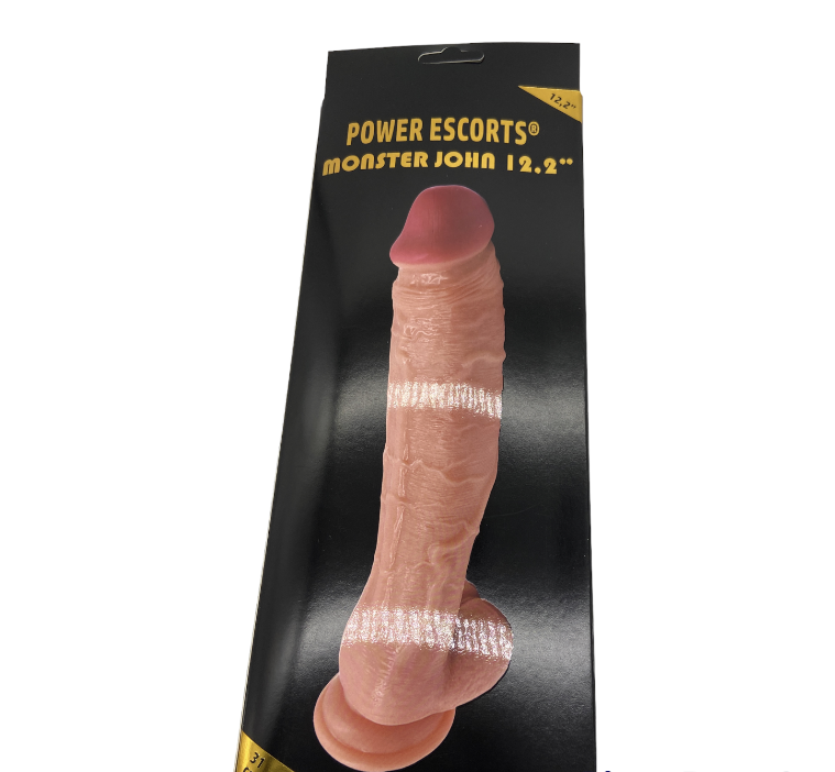 Power Escorts Monster John 12,2'' Mega Realistic Dildo 31 CM - BR231 Flesh