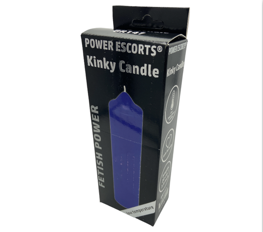 Power Escorts Power Kinky Candle Low Temperature - Purple - BR147