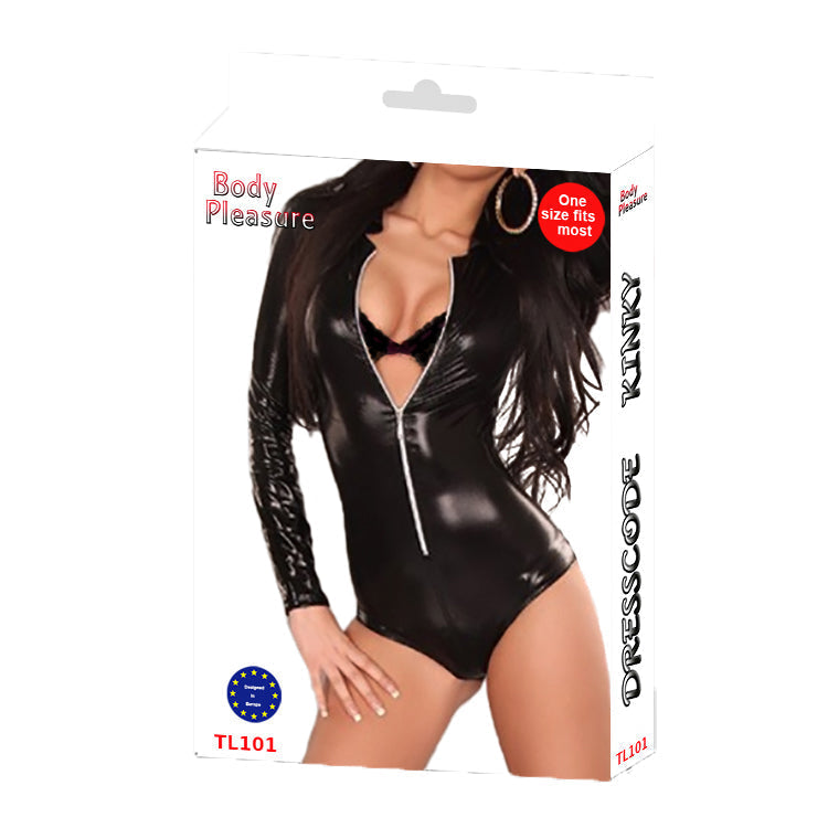 Body Pleasure - TL101 - Wet Look - S/M - Gift Box - Black