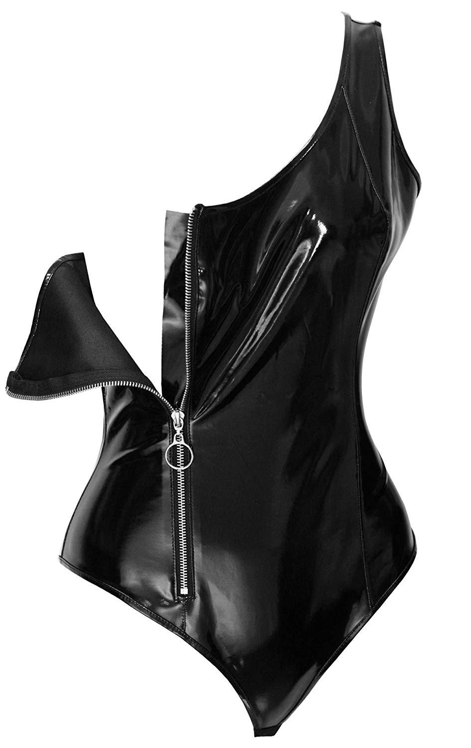 Body Pleasure Verleiding Onthuld - TL114 - Sensuele Wetlook - One Size Fits Most - Luxe Geschenkdoos - Zwart