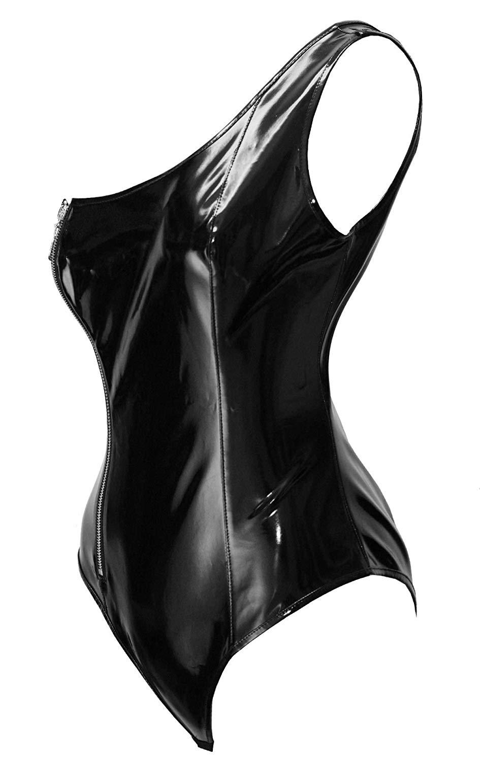 Body Pleasure Verleiding Onthuld - TL114 - Sensuele Wetlook - One Size Fits Most - Luxe Geschenkdoos - Zwart