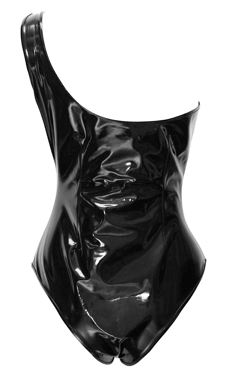 Body Pleasure Verleiding Onthuld - TL114 - Sensuele Wetlook - One Size Fits Most - Luxe Geschenkdoos - Zwart