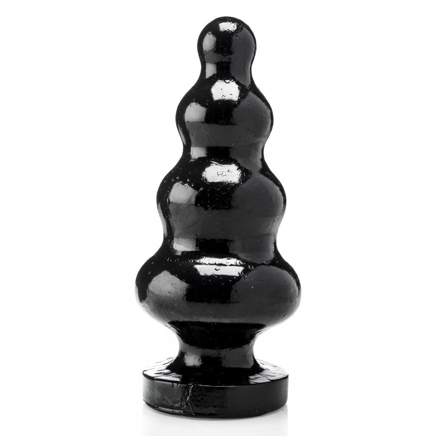 XXLTOYS - Petru - XXL Plug - Insertable lenght 19 X 9.3 cm - Black - Made in Europe