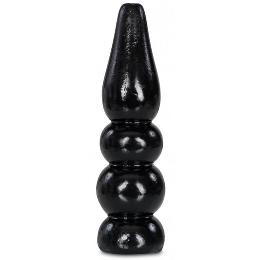 XXLTOYS - Sarko - XXL Plug - Insertable length 19 X 6 cm - Black - Made in Europe