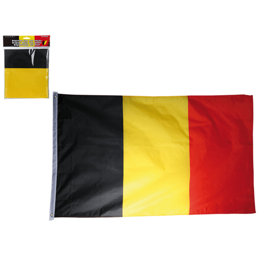 Belgische & Duitse Flag 60x90cm & 51cm - Toon je dubbele trots met deze hoogwaardige vlag!