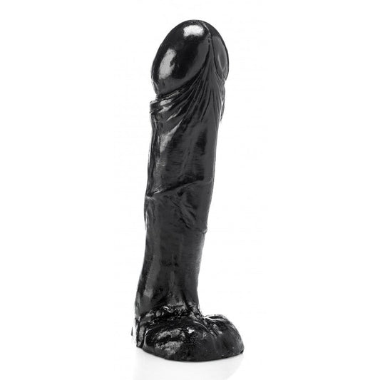 XXLTOYS - Nikolaas - XXL Dildo - insertable length - 32 X 8.6 cm - Black - Made in Europe