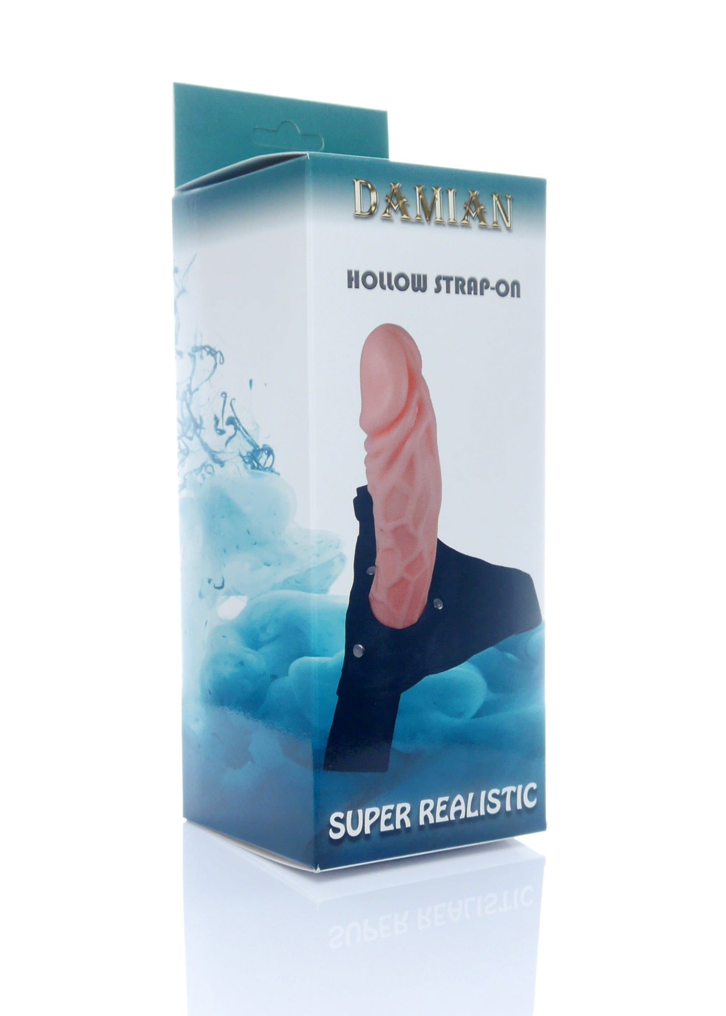 Bossoftoys - 46-00008 - Damian - Hollow strap on -  16 cm