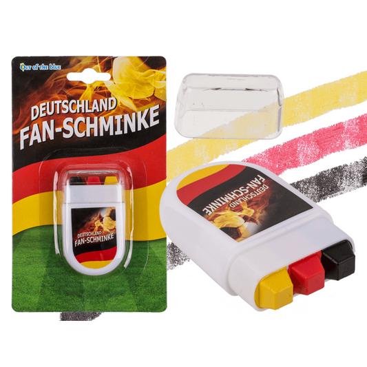 Duitse / Belgische Vlag Zwart Rood Geel Schmink