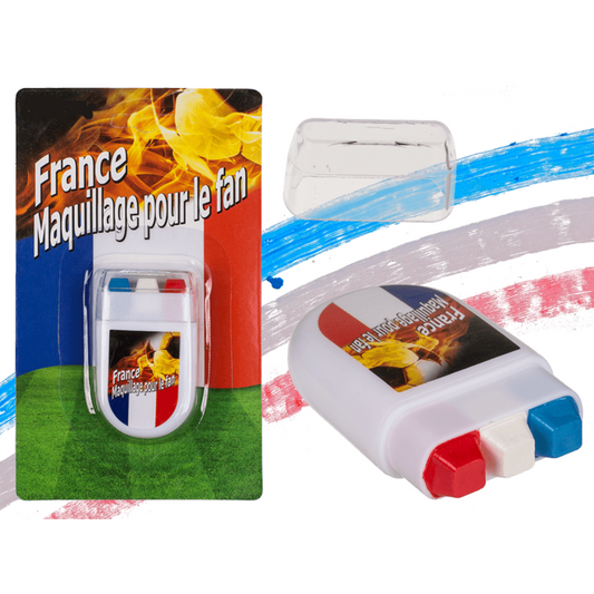 Franse Of Nederlandse Vlag Rood Wit Blauw Schmink