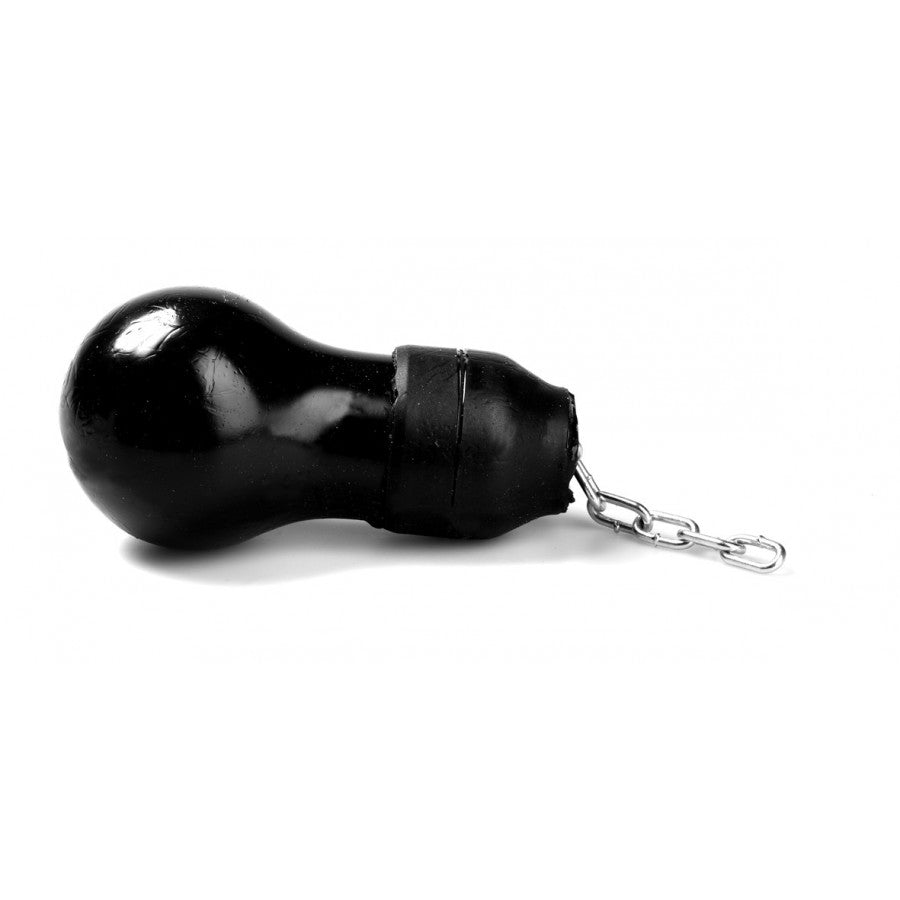 XXLTOYS - Goran - XXL Plug - Insertable length 12 X 6.5 cm - Black - Made in Europe