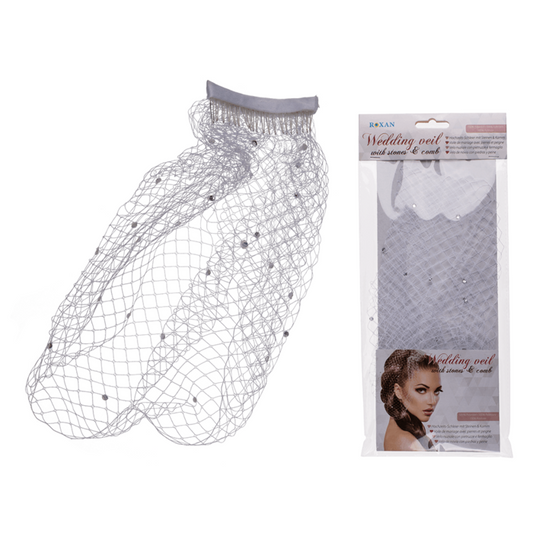 Maak je bruidslook compleet met deze prachtige 25cm bruiloft sluier