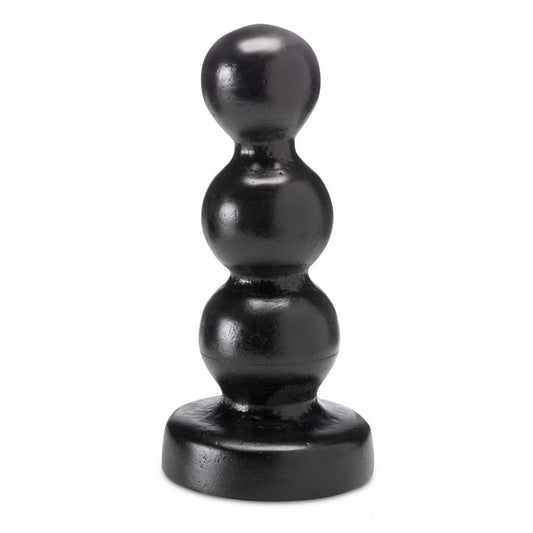 XXLTOYS - Bubbel - XXL Plug - Insertable length 19 X 6.7 cm - Black - Made in Europe