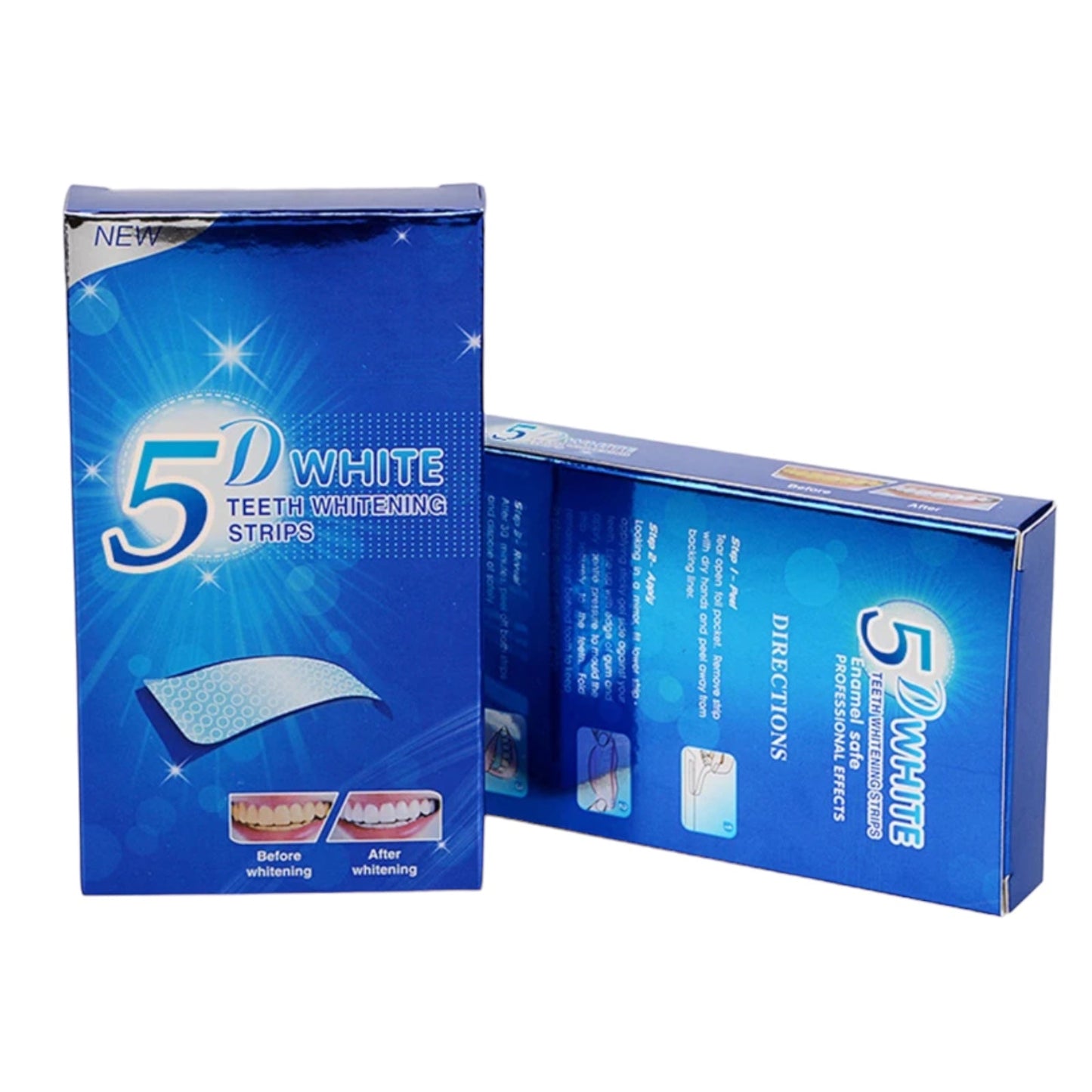Tanden Bleken Strips 5d whitening strips 14stuks per verpakking