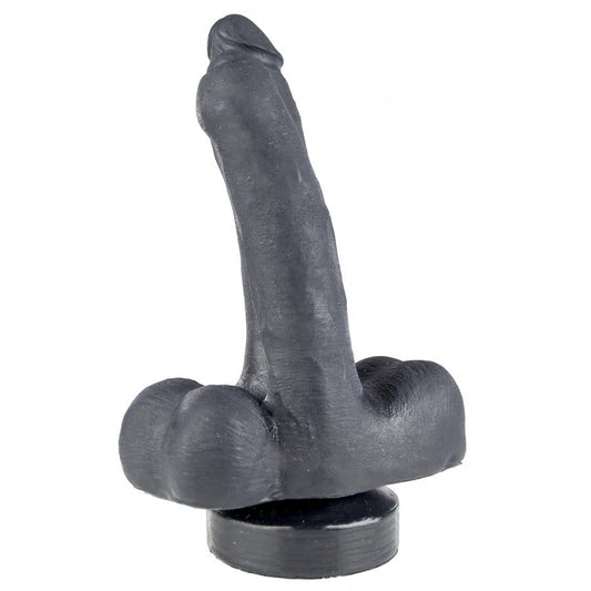 XXLTOYS - Junction - Double Dildo - insertable length 16 X 7.5 cm - Black - Made in Europe